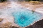 Firehole Spring Stock Photo