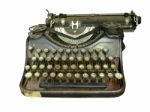 Old Typewriter Stock Photo