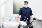 Welcome To Our Dental Clinic Stock Photo