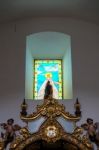 Marbella, Andalucia/spain - July 6 : Interior Of The Church Of T Stock Photo