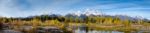 Grand Teton Mountain Range Stock Photo