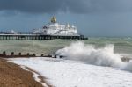 Eastbourne, East Sussex/uk - October 21 : Tail End Of Storm Bria Stock Photo