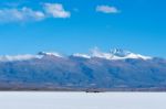 Salinas Grandes On Argentina Andes Is A Salt Desert In The Jujuy Stock Photo