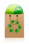 Recycle Bag Stock Photo