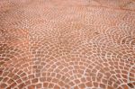 Cement Floor Tile Brown Stock Photo