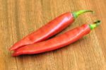 I Love Chillies Stock Photo