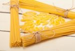 Bunch Of Italian Pasta Type Stock Photo