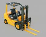 Forklift Truck Stock Photo