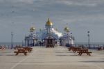 Eastbourne, East Sussex/uk - January 7 : View Of Eastbourne Pier Stock Photo