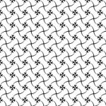 Cross Arrow Pattern Stock Photo