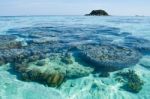 Clear Water At Lipe Island Stock Photo