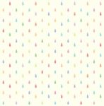 Seamless Colorful Rain Drops Pattern Stock Photo