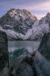 Alpine Lakes Stock Photo