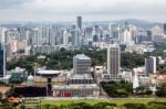 Singapore Skyline Stock Photo