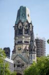 Emperor Wilhelm Memorial Church In Berlin Stock Photo