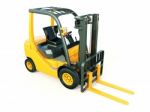 Forklift Truck Stock Photo