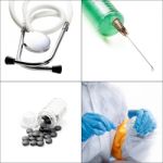 Medical Collage Stock Photo