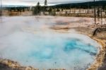 Firehole Spring Stock Photo