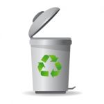 Recycle Bin Stock Photo