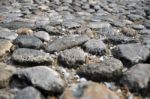 Ancient Stone Walkway Stock Photo