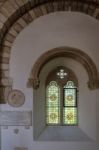 Bramber, West Sussex/uk - April 20 : Interior View Of St Nichola Stock Photo