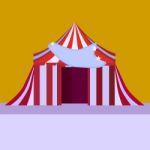 Circus Tent Stock Photo