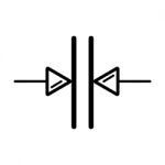 Two Connectors Arrows Symbol Icon  Illustration On Stock Photo