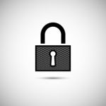 Lock Icon Stock Photo