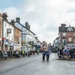 Memorial Service On Remembrance Sunday In East Grinstead Stock Photo