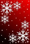 White Snowflake Stock Photo