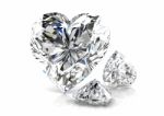 Diamond Jewel Stone Stock Photo