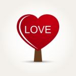  Love Heart Tree Stock Photo