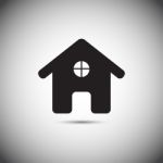 House Icon.  Illustration Stock Photo