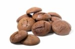 Tasty Carob Cookies Stock Photo