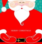 Santa Claus Present Stock Photo