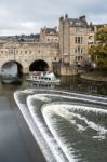 View Of Pulteney Bridge In Bath Somerset Stock Photo