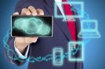 Cloud Computing Concept Stock Photo