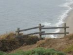 Beach Overlook Stock Photo