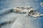 Background Of Blue Jeans Lack Stock Photo