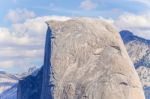 Half Dome In Yosemite National Park, California, Usa Stock Photo