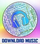 Download Music Indicates Sound Tracks And Acoustic Stock Photo