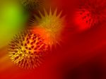 Corona Virus Incolor Background Stock Photo