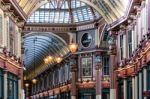 View Of Leadenhall Market Stock Photo