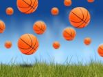 Basketball Balls Stock Photo