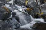 Cedar Creek Falls In Mount Tamborine Stock Photo