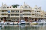 Benalmadena, Andalucia/spain - May 9 : View Of The Marina At Ben Stock Photo