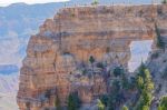 View At Angel Window In North Rim Of Grand Canyon Stock Photo