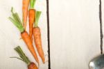 Baby Carrots Stock Photo