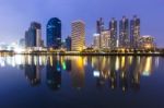 Bangkok At Night Stock Photo