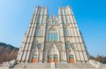 Seoul, South Korea - March 19: Kyung Hee University In Seoul,famous University Of Korea.photo Taken March 19,2015 In Seoul, South Korea Stock Photo